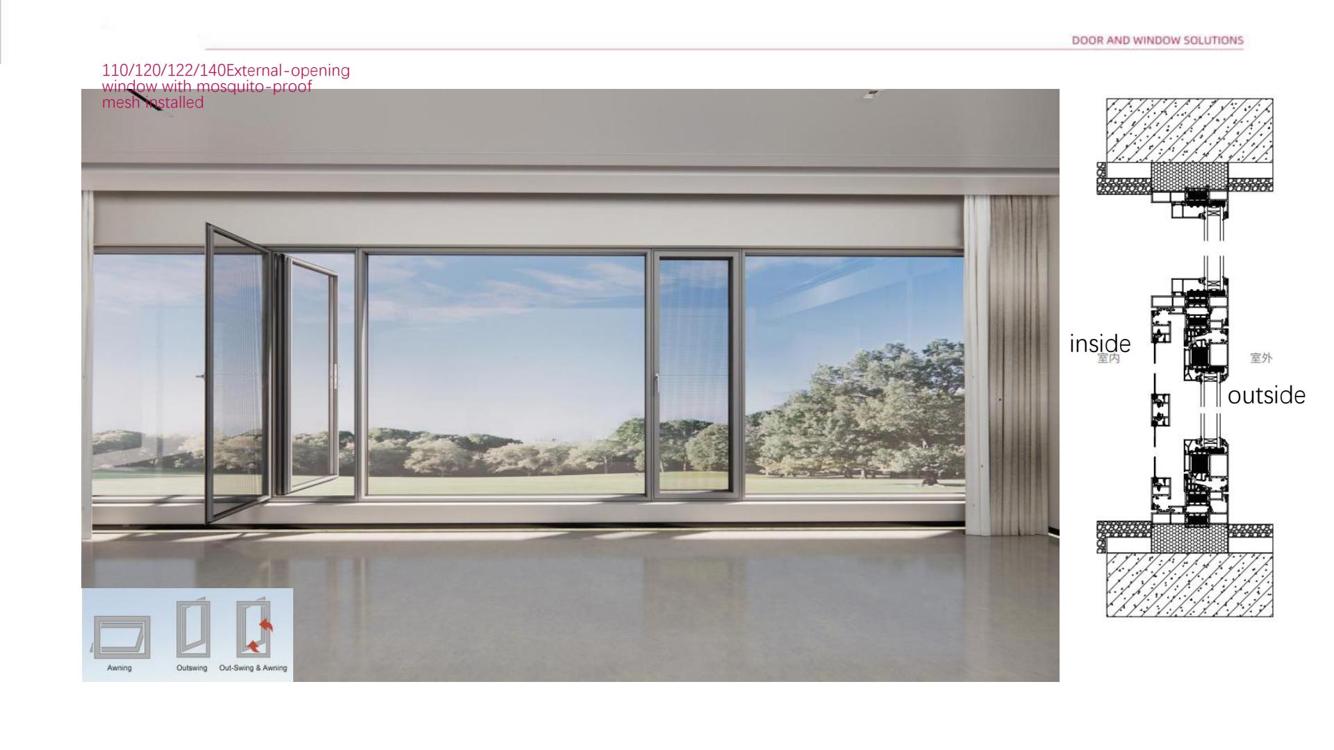 Aluminum Windows and Custom Window Systems - Sliding windows