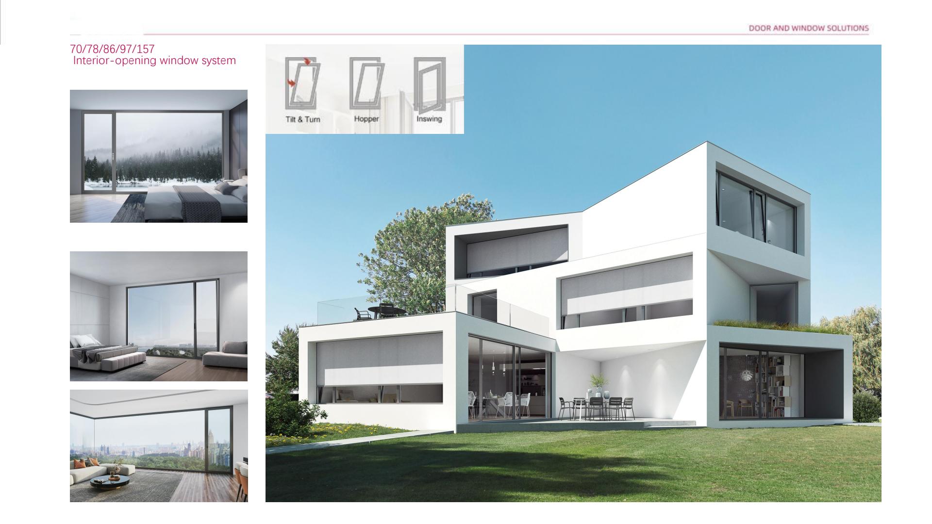 Doors and Windows for Complete Project Packages - Aluminum windows