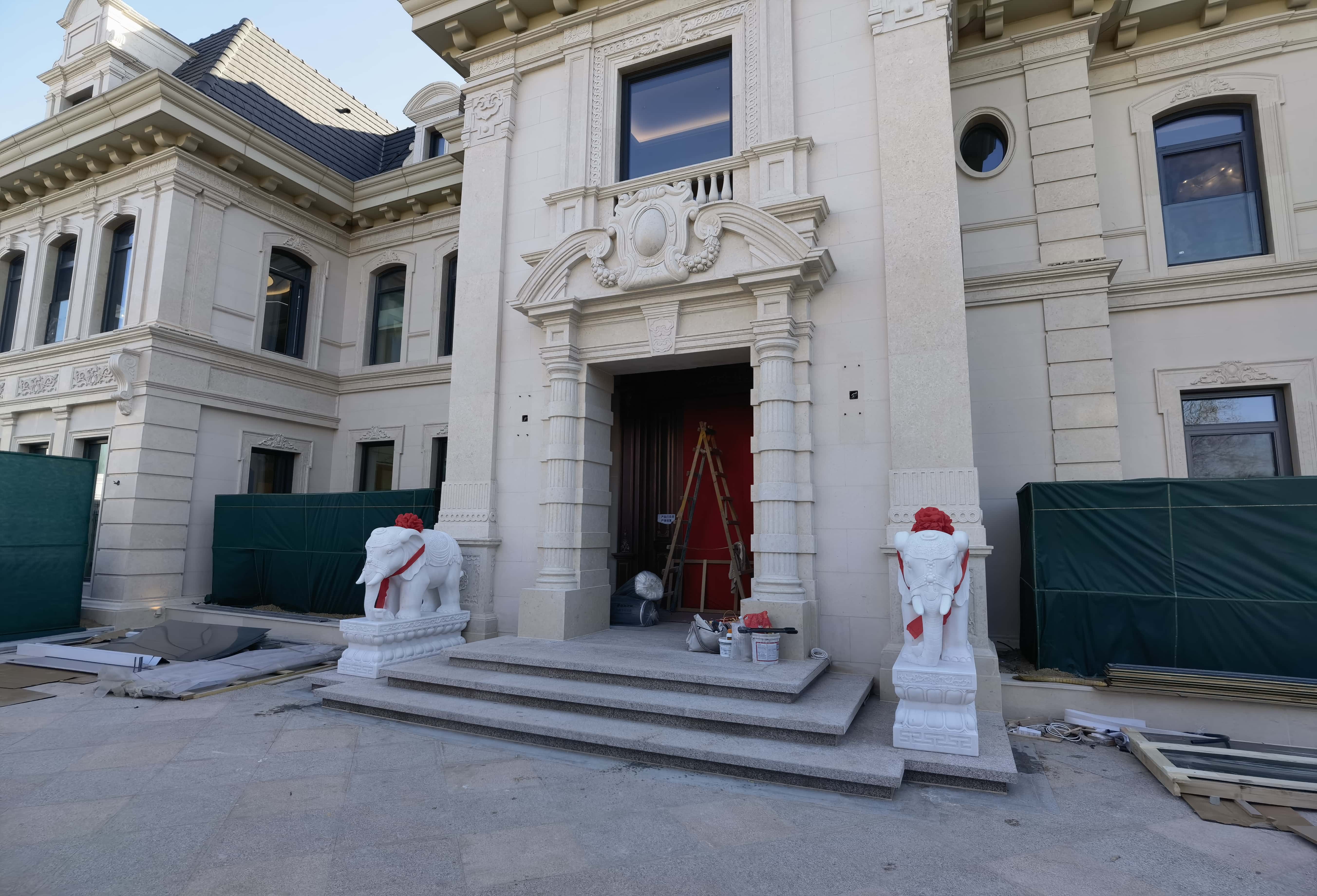 Commercial Stone Facade and Window Project